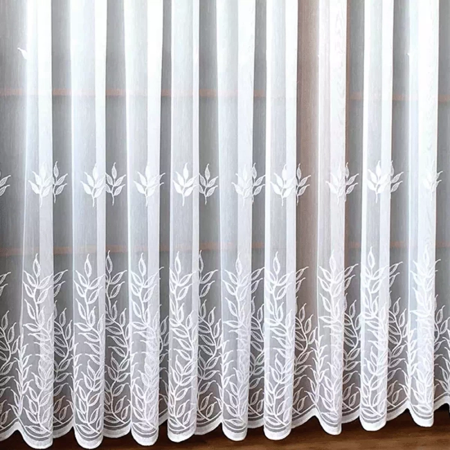 Firany na Metry Sylwia - Firana Haftowana piękny wzór